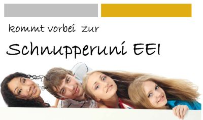 Zum Artikel "Schnupperuni EEI – Studieren probieren"