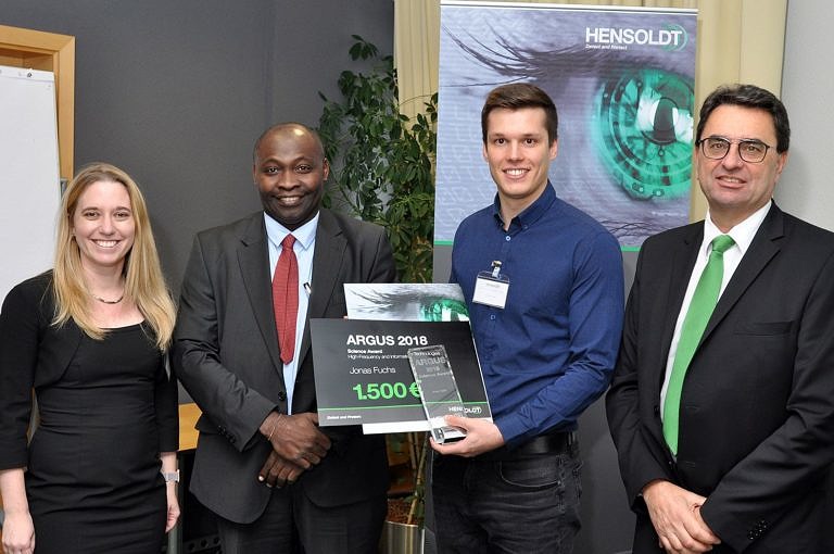 Jonas Fuchs (LTE) gewinnt ARGUS-Preis in Ulm