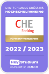 Siegel des CHE-Ranking 2022