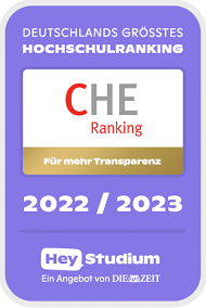 Siegel des CHE-Ranking 2022