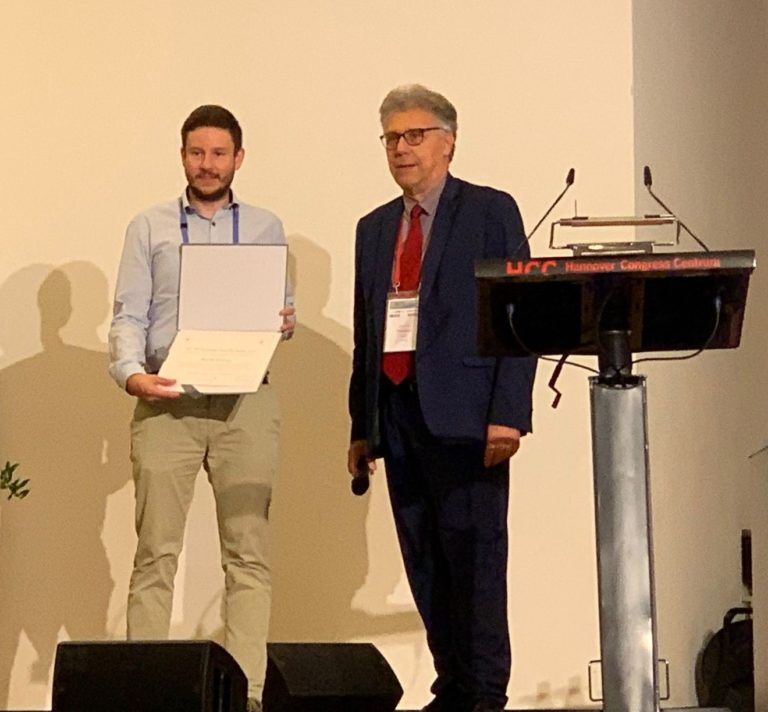 Outstanding Young EPE Member Award für Benedikt Kohlhepp vom OTE