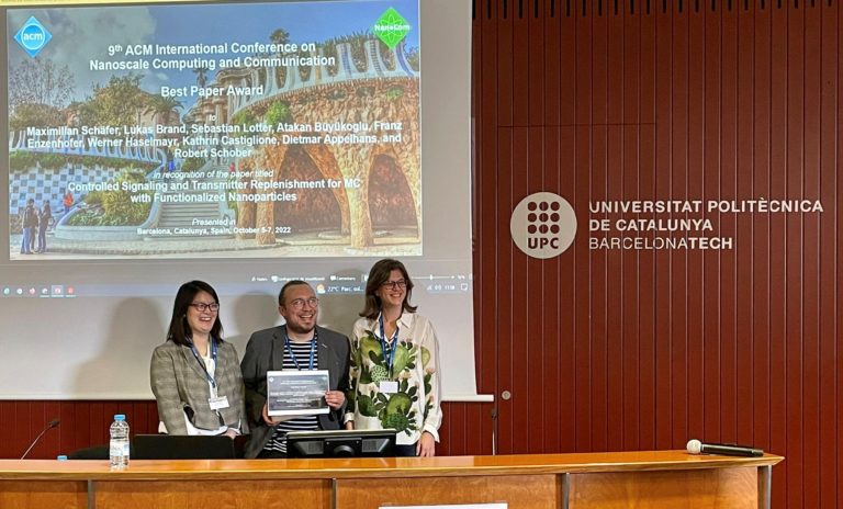 Das Department gratuliert: Best Paper Award für Wissenschaftler des IDC