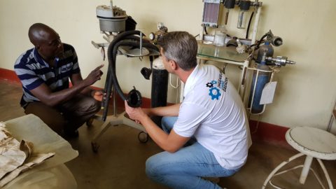 Bestandsaufnahme im Gesundheitszentrum in Kako (Uganda)