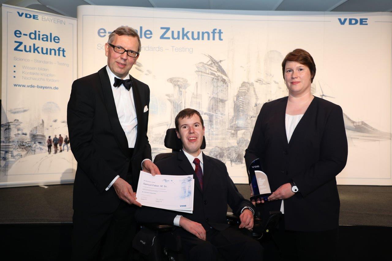 Preisverleihung an Herrn Faber