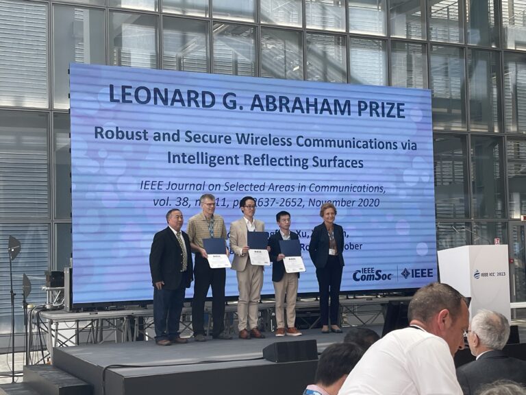 Das Department gratuliert: Leonard G. Abraham Prize für (ehemalige) Mitglieder des IDC