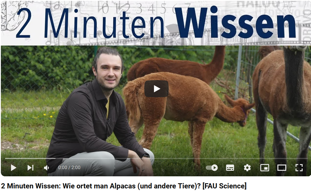 Ortung von Weidetieren