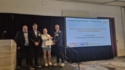 Frau Gabsteiger (LITES) bei der Preisverleihung in San Juan, Puerto Rico (Bild: unbekannt)