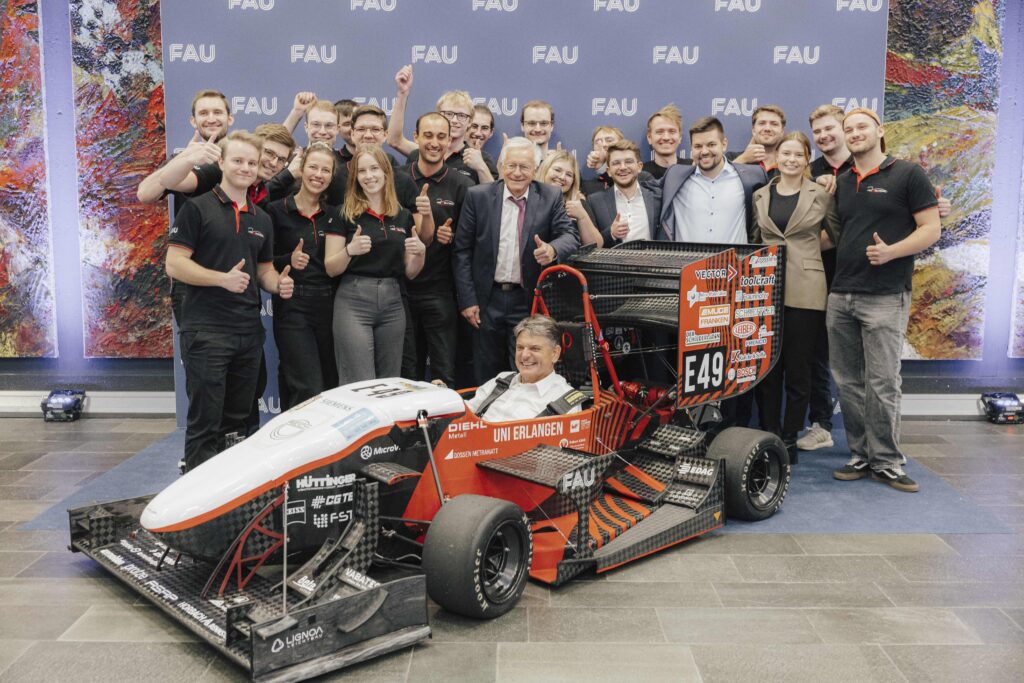 High-Voltage Motorsports auf dem Dies Academicus 2024 (Bild: FAU/Giulia Iannicelli)