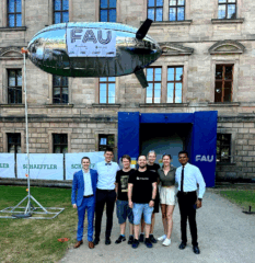 Das Luftschiff auf dem Schlossgartenfest (Bild: unbekannt)